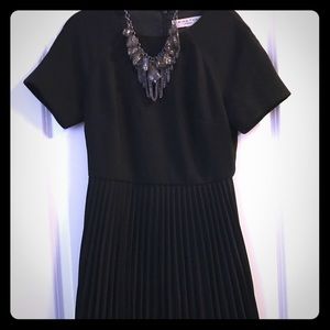 Trina Turk LBD dress with pleated skirt